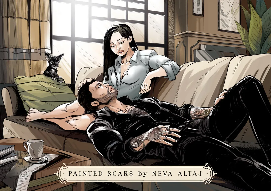 Painted Scars Neva Altaj Il1 COLOR